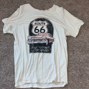 route 66 yellow t-shirt